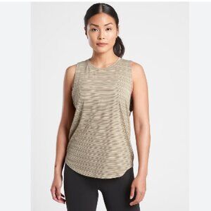 Athleta Cloudlight Striped Muscle Tank Top Size  XS  657799